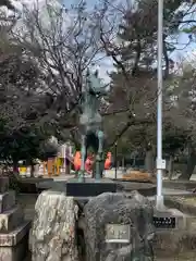 濃飛護國神社の狛犬