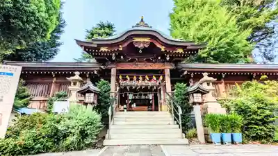 鳩ヶ谷氷川神社の山門・神門