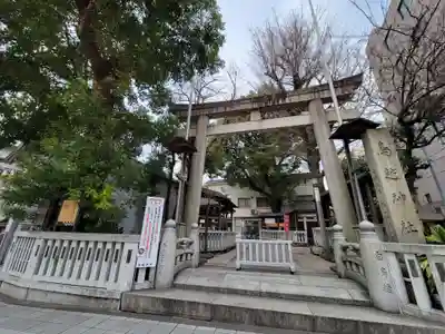 鳥越神社の鳥居