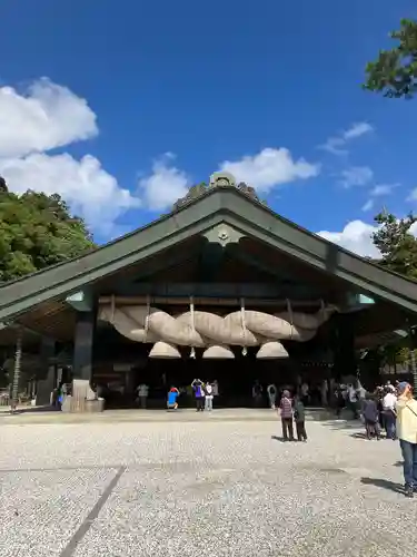 出雲大社神楽殿の本殿