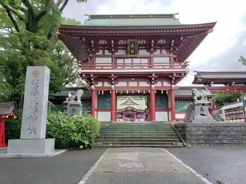 篠崎八幡神社の山門・神門