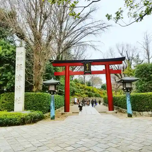 根津神社の鳥居