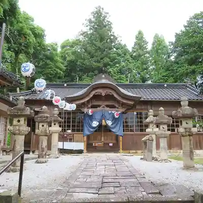 大元八幡神社の本殿・本堂