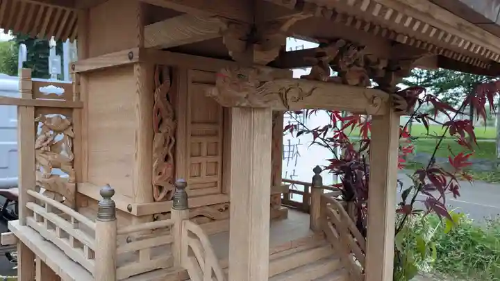 柳彩釧路浅間神社の本殿・本堂