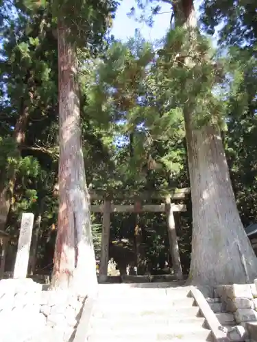 室生龍穴神社の鳥居