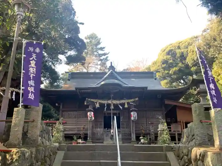 川尻八幡宮の本殿・本堂