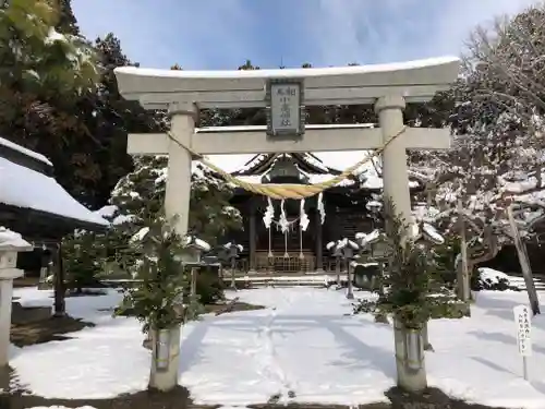 相馬小高神社の鳥居