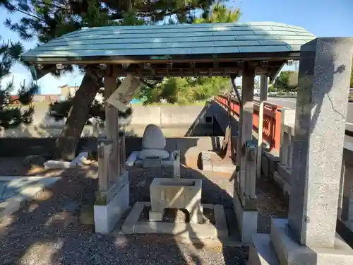 船玉浦神社の手水