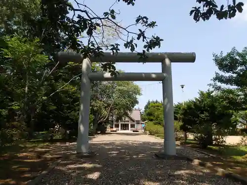 女満別神社の鳥居