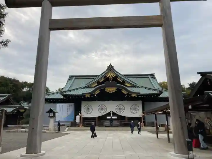 靖國神社の鳥居
