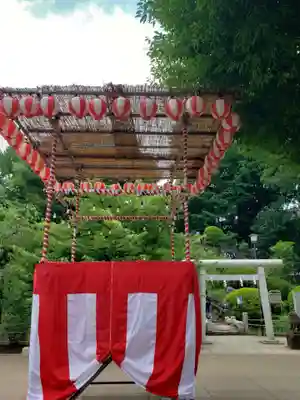 鳩森八幡神社のお祭り