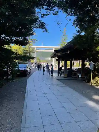 白山比咩神社の鳥居