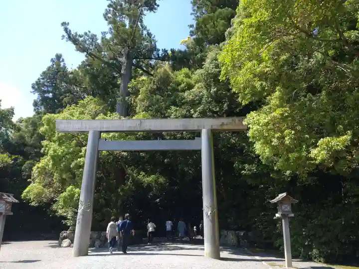 伊勢神宮外宮(豊受大神宮)の鳥居
