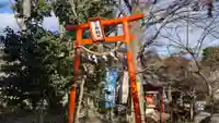 花の尾曳弁財天(尾曳稲荷神社)の鳥居