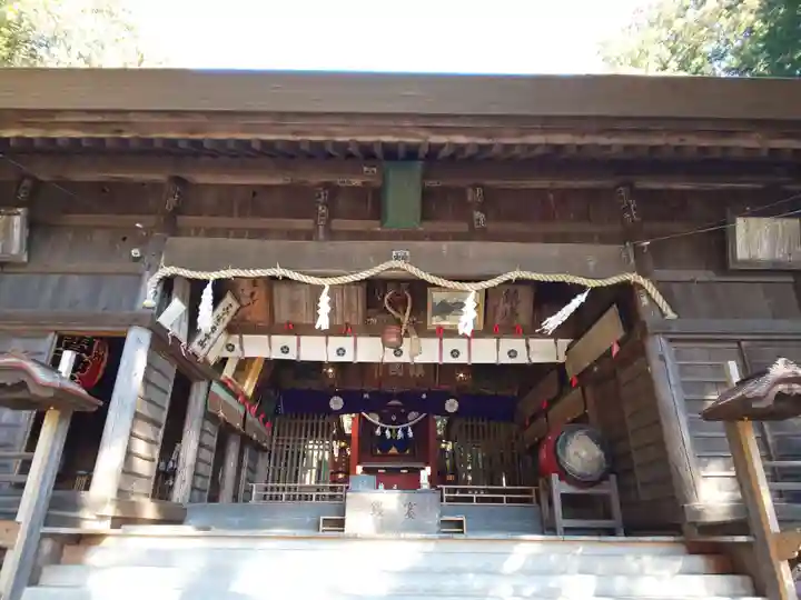 河口浅間神社の本殿・本堂