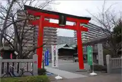 亀戸浅間神社の鳥居