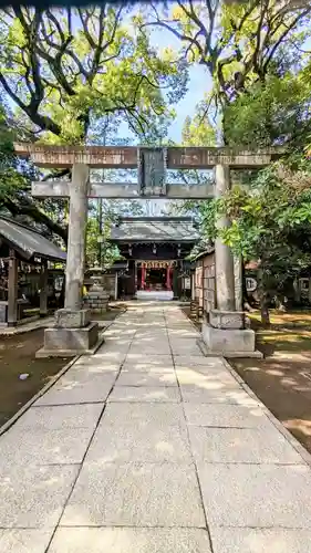 赤坂氷川神社の鳥居