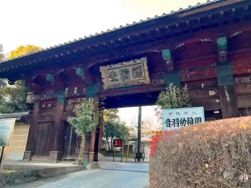 護国寺の山門