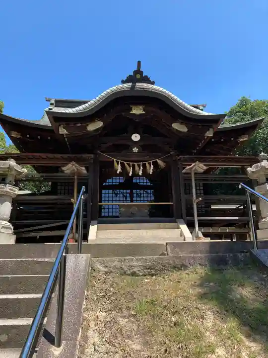 備後護國神社の本殿・本堂