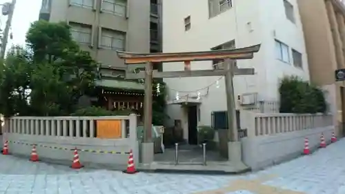 難波神社の鳥居