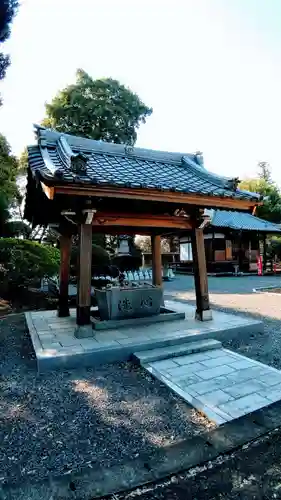 延命寺(身代り不動尊)の手水舎