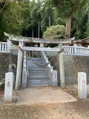 楡木神社の鳥居