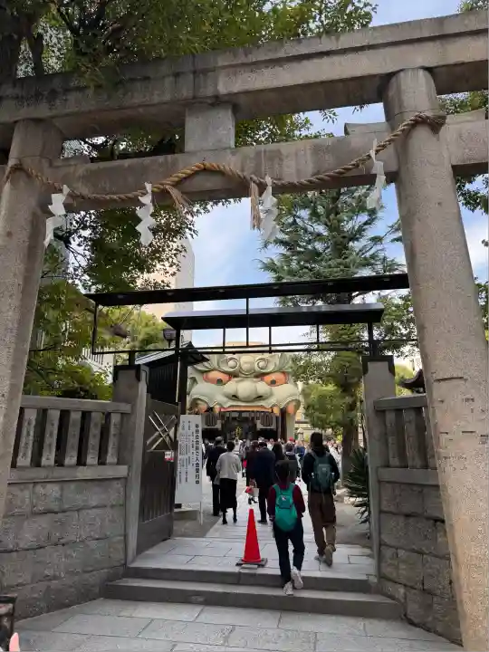 難波八阪神社(大阪府)
