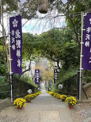 牛天神北野神社の景色