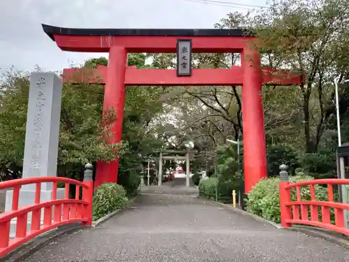 米之宮浅間神社の鳥居