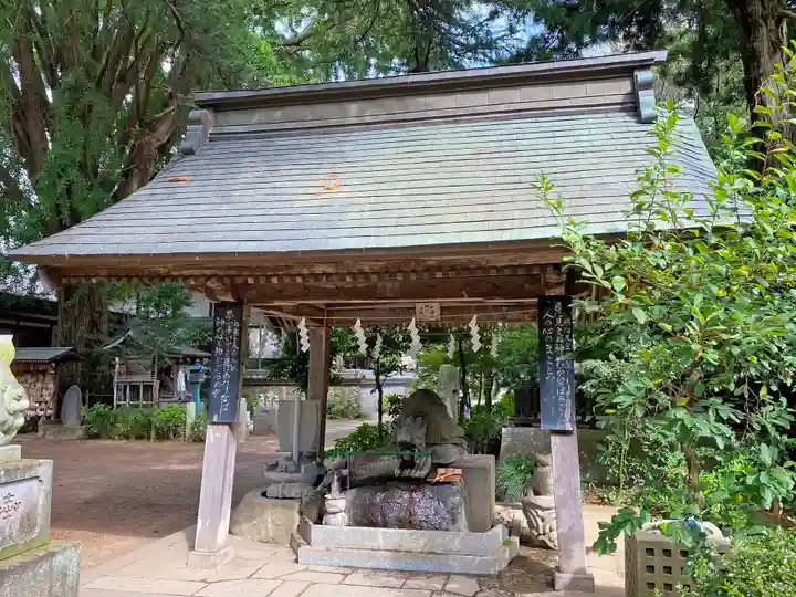 大宝八幡宮の手水舎