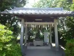 比佐豆知神社の手水