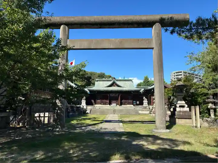 濃飛護國神社の鳥居