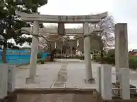 勝呂神社の鳥居