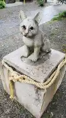 阿豆佐味天神社 立川水天宮の狛犬