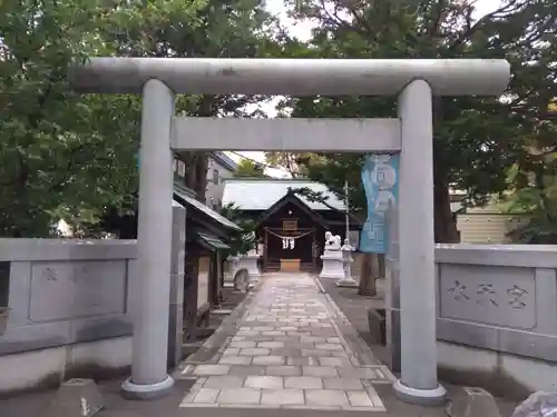 水天宮の鳥居