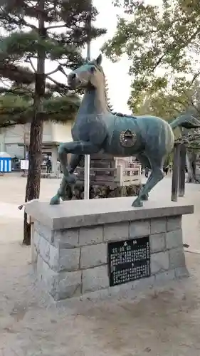 藤森神社の狛犬