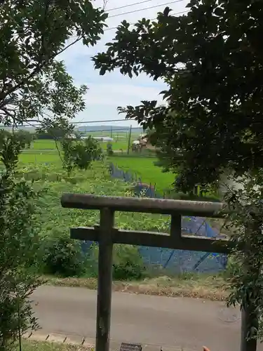 日吉神社の景色