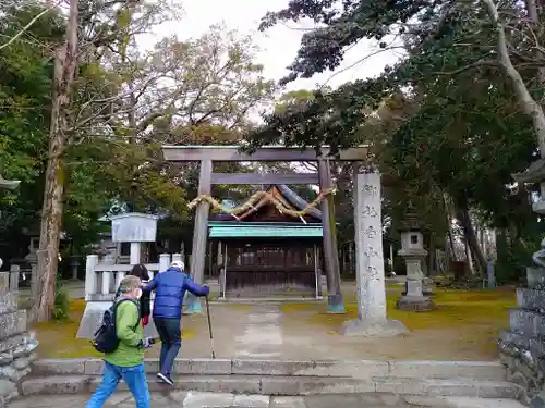 白山社（寺切白山社）の鳥居