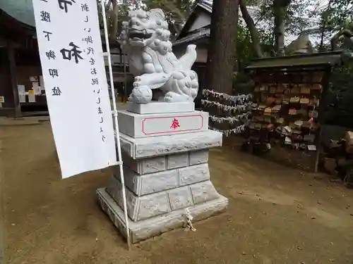 胎安神社の狛犬