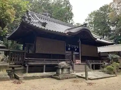 和爾下神社の本殿