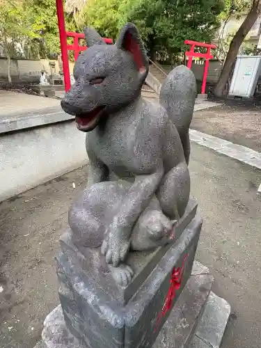 船堀稲荷神社の狛犬