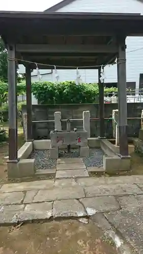 入日神社の手水舎