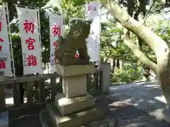 岐佐神社の狛犬