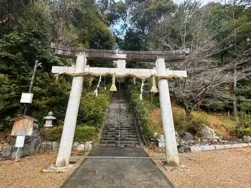 幡枝八幡宮社の鳥居