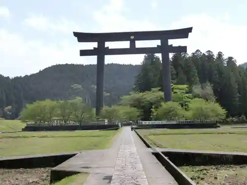 大斎原（熊野本宮大社旧社地）の鳥居