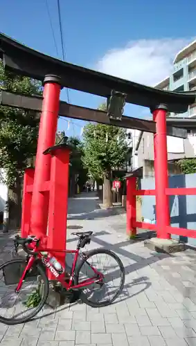 鳩ヶ谷氷川神社の鳥居