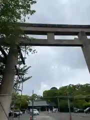 熊本縣護國神社の鳥居