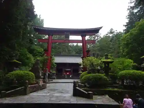 北口本宮冨士浅間神社の鳥居