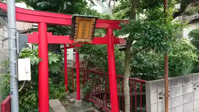 谷畑弁財天の鳥居