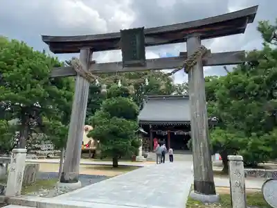 松陰神社の鳥居
